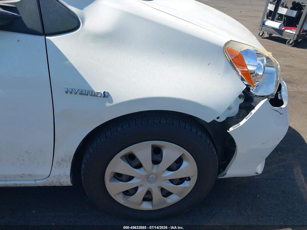 JTDKDTB39E1082530 2014 TOYOTA PRIUS C photo no. 12