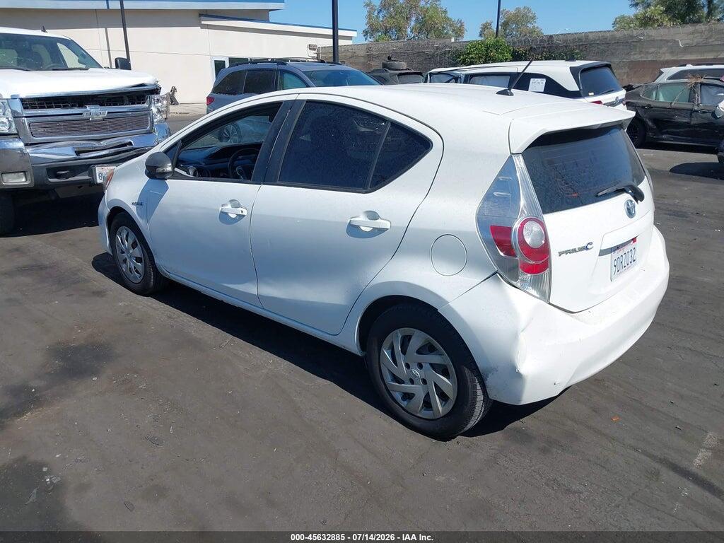 JTDKDTB39E1082530 2014 TOYOTA PRIUS C photo no. 3