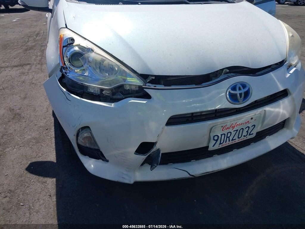 JTDKDTB39E1082530 2014 TOYOTA PRIUS C photo no. 6