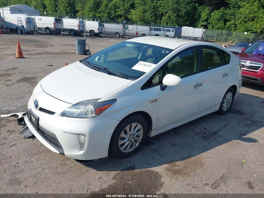 JTDKN3DP4E3060128 2014 TOYOTA PRIUS PLUG-IN photo no. 2