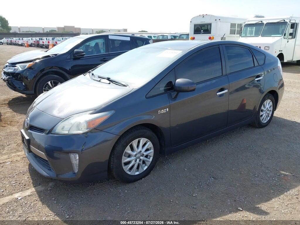 JTDKN3DP0E3053743 2014 TOYOTA PRIUS PLUG-IN photo no. 2