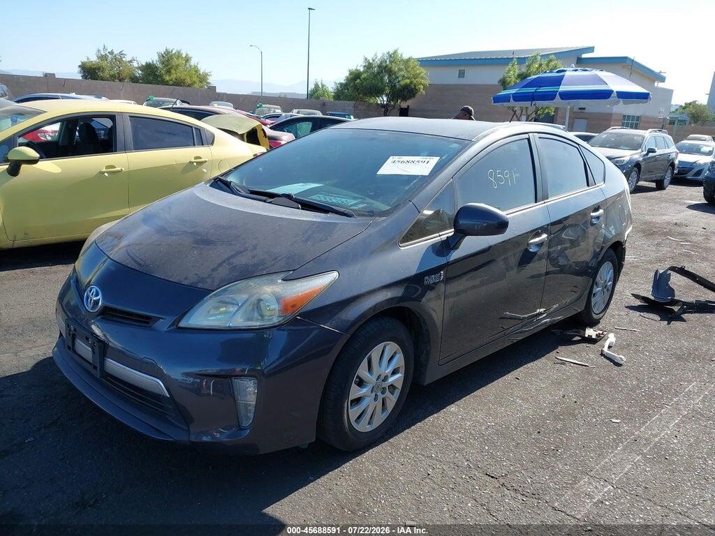 JTDKN3DP4E3061604 2014 TOYOTA PRIUS PLUG-IN photo no. 2