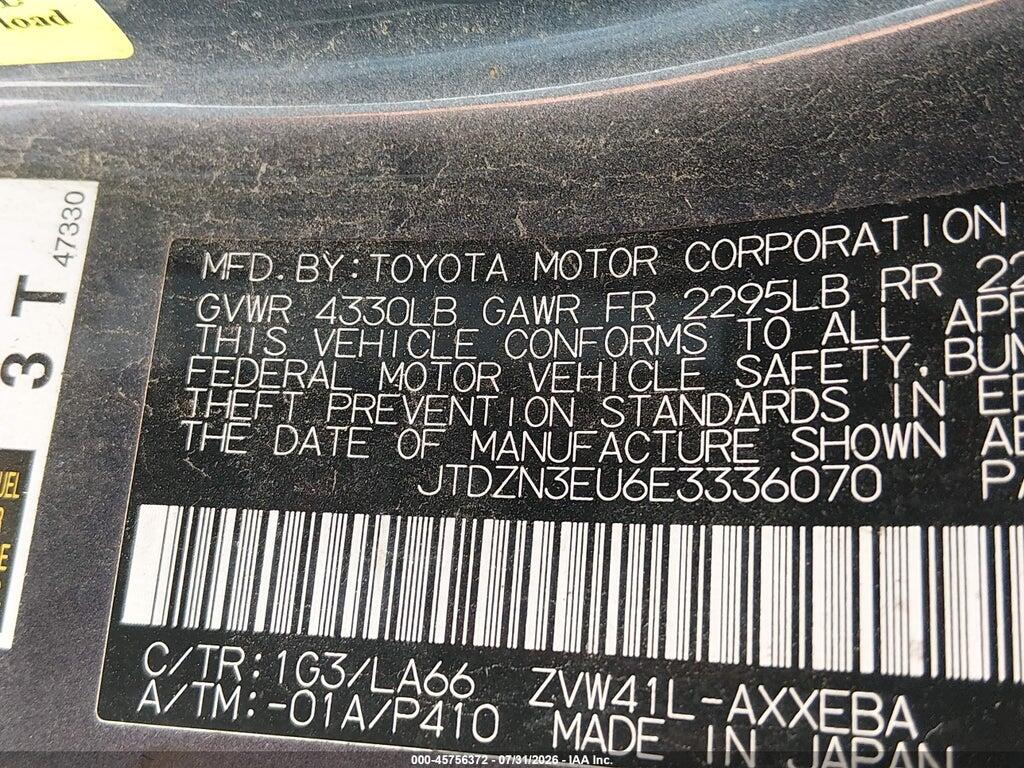 JTDZN3EU6E3336070 2014 TOYOTA PRIUS V photo no. 9