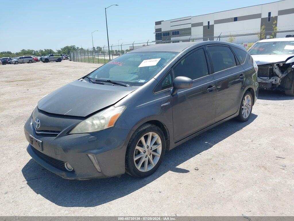 JTDZN3EU3E3364182 2014 TOYOTA PRIUS V photo no. 2