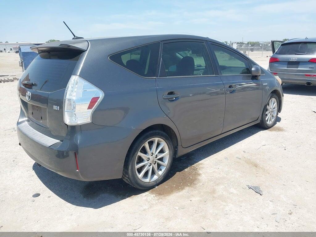 JTDZN3EU3E3364182 2014 TOYOTA PRIUS V photo no. 4
