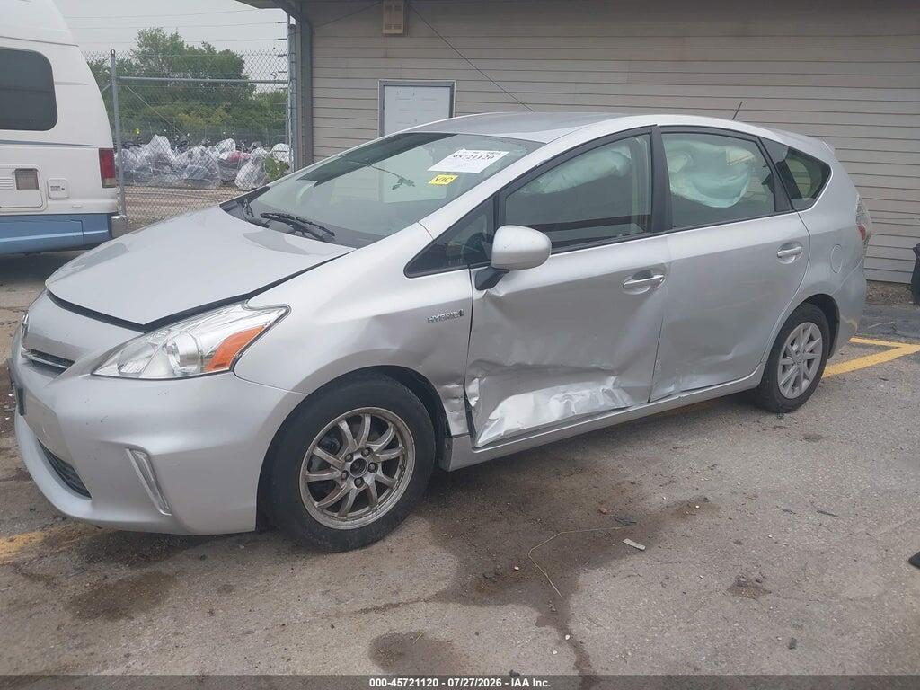 JTDZN3EU3E3359189 2014 TOYOTA PRIUS V photo no. 2