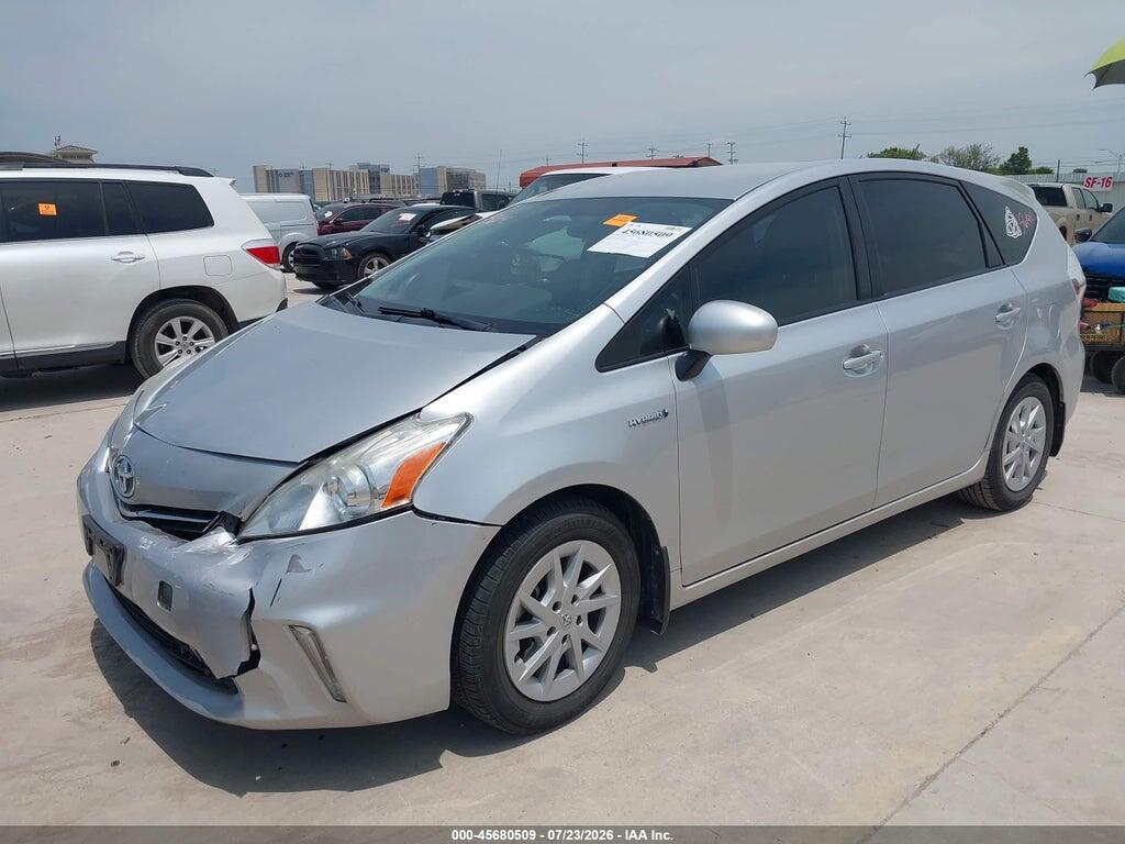 JTDZN3EU2E3325535 2014 TOYOTA PRIUS V photo no. 2