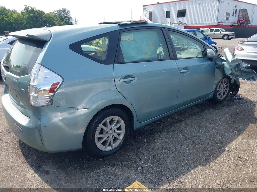 JTDZN3EU5E3330440 2014 TOYOTA PRIUS V photo no. 4