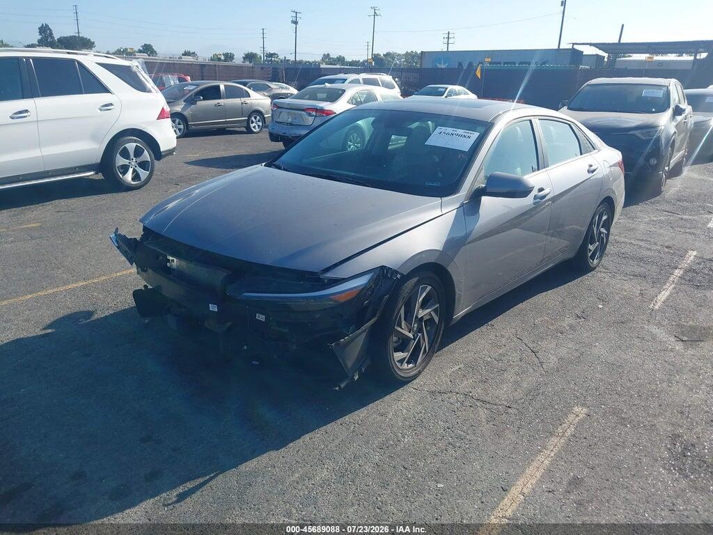 KMHLN4DJ2SU129583 2025 HYUNDAI ELANTRA HYBRID photo no. 2