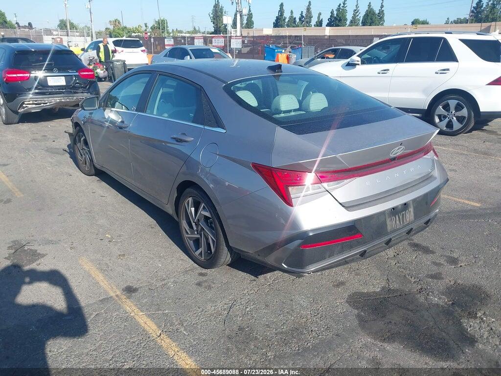 KMHLN4DJ2SU129583 2025 HYUNDAI ELANTRA HYBRID photo no. 3
