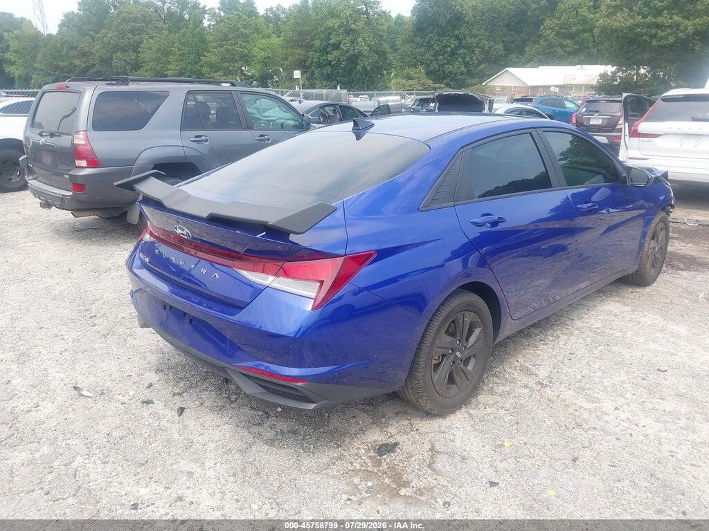 KMHLM4AG2NU357342 2022 HYUNDAI ELANTRA photo no. 4