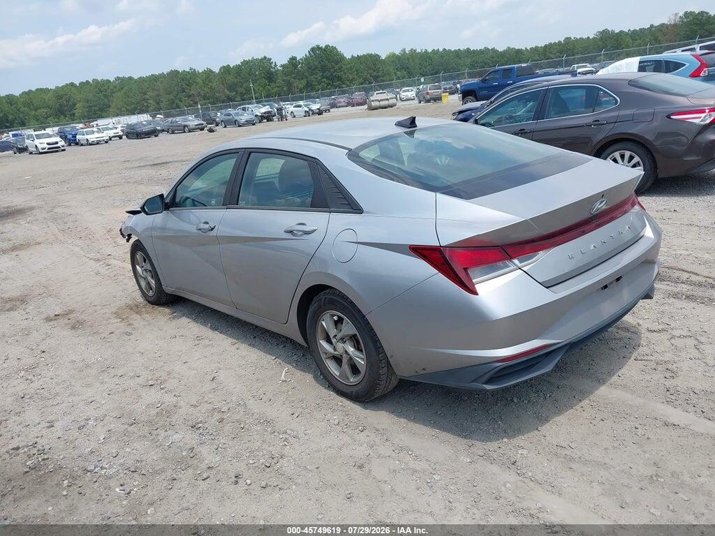 5NPLL4AG8NH061629 2022 HYUNDAI ELANTRA photo no. 3