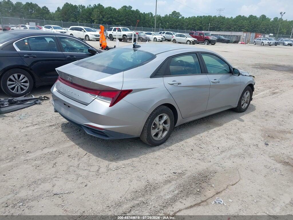 5NPLL4AG8NH061629 2022 HYUNDAI ELANTRA photo no. 4