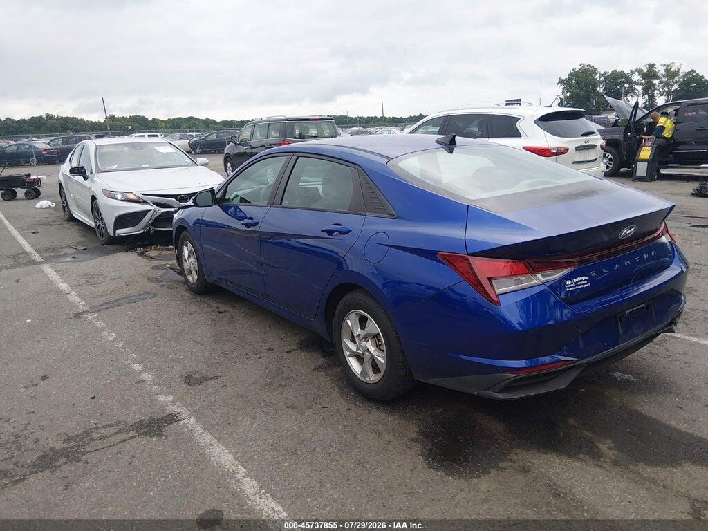 KMHLL4AG3NU255230 2022 HYUNDAI ELANTRA photo no. 3