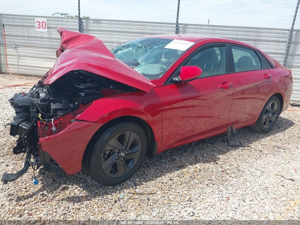 KMHLM4AGXNU285130 2022 HYUNDAI ELANTRA photo no. 2