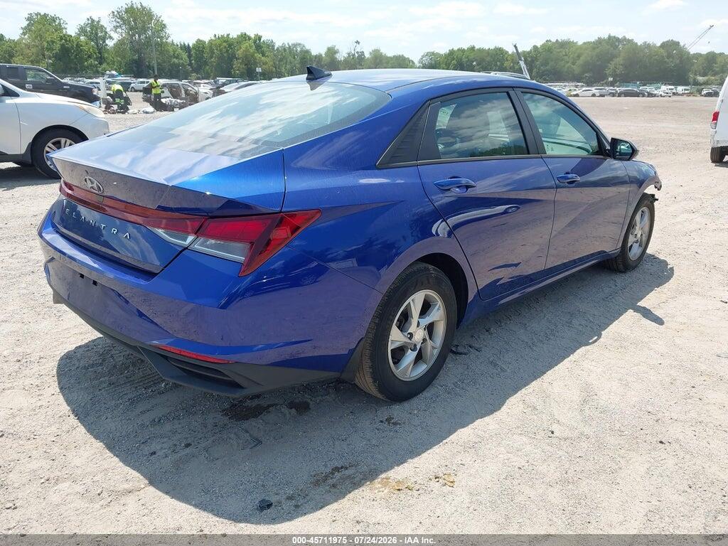 5NPLL4AG2NH084369 2022 HYUNDAI ELANTRA photo no. 4
