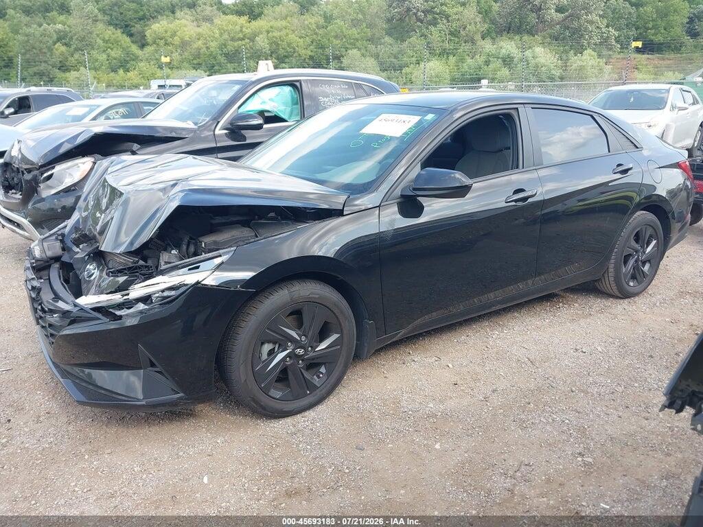 KMHLM4AG0NU278350 2022 HYUNDAI ELANTRA photo no. 2