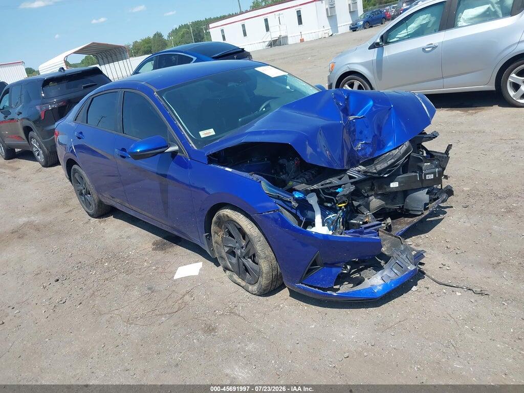 KMHLM4AG0NU265498 2022 HYUNDAI ELANTRA photo no. 1