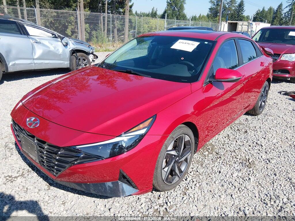 KMHLP4AG0NU355807 2022 HYUNDAI ELANTRA photo no. 2