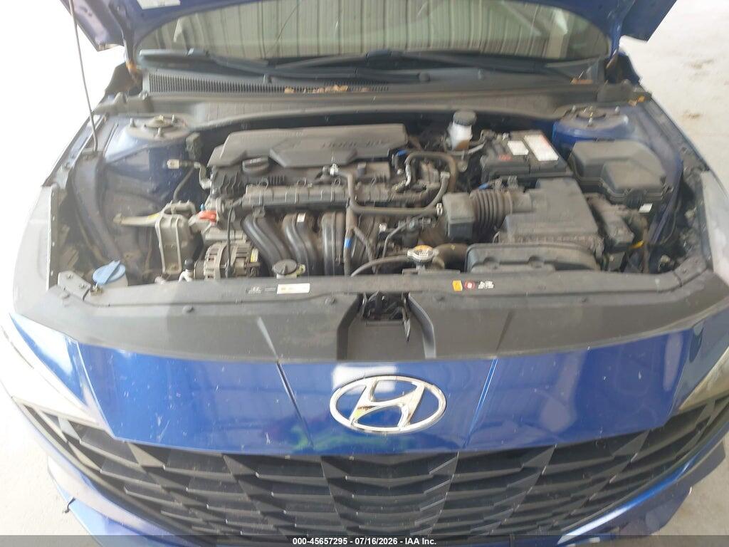 KMHLM4AG7NU349656 2022 HYUNDAI ELANTRA photo no. 10