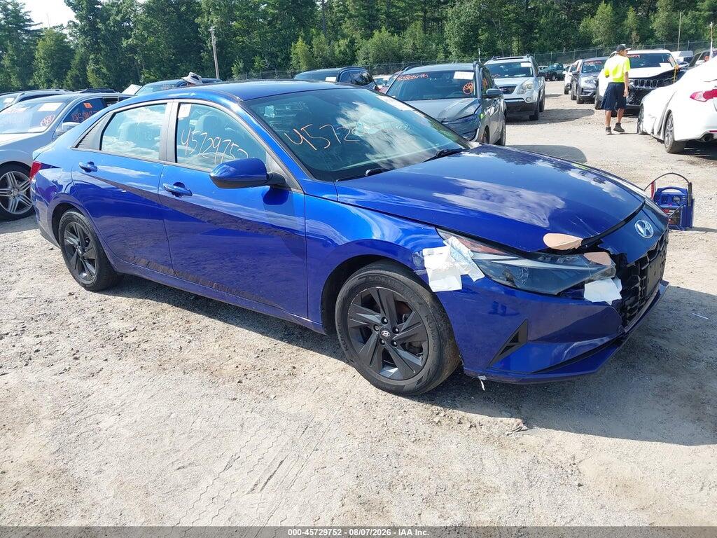 KMHLM4AJ3NU020335 2022 HYUNDAI ELANTRA HYBRID photo no. 1