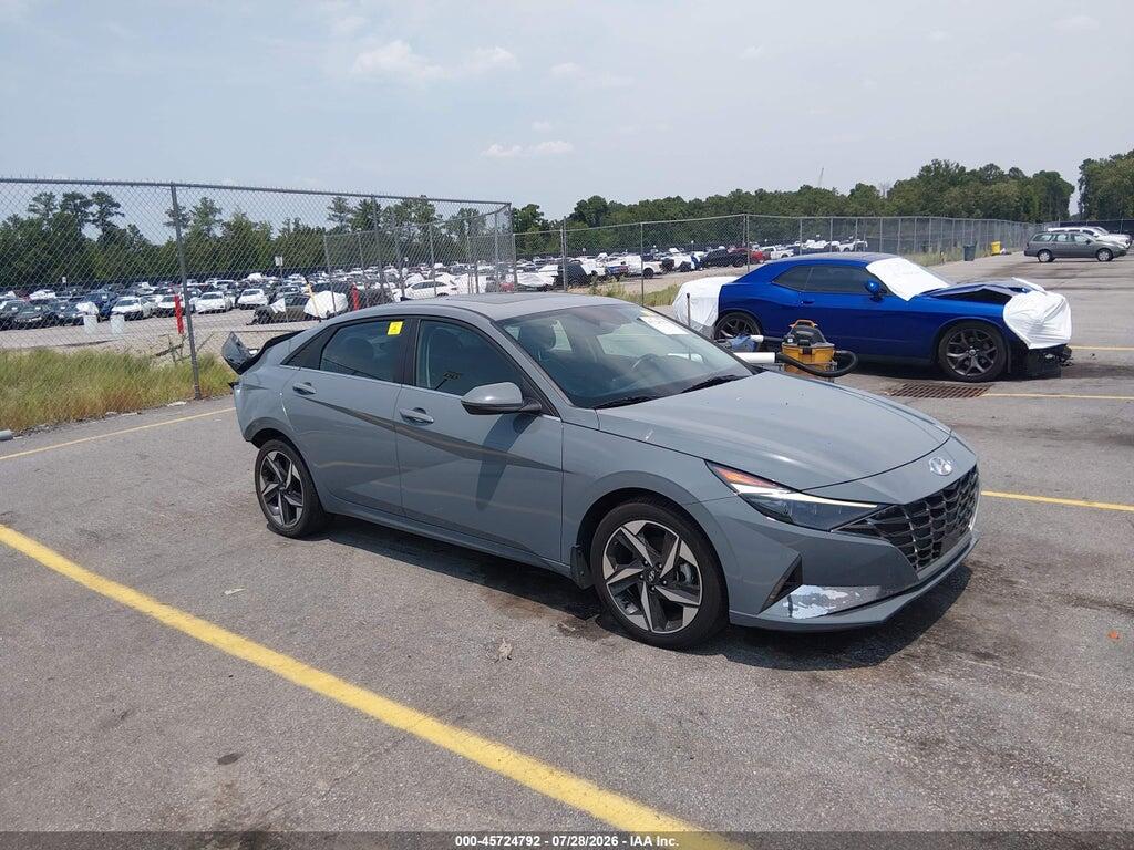 KMHLN4AJ9NU024676 2022 HYUNDAI ELANTRA HYBRID photo no. 1