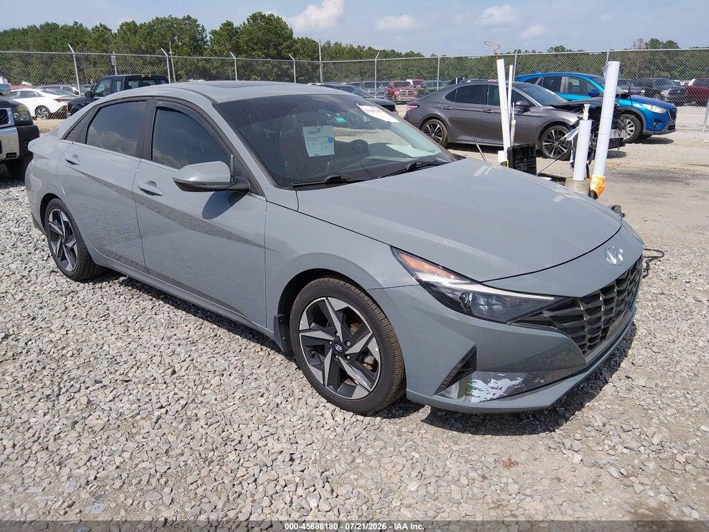 KMHLN4AJ0NU029622 2022 HYUNDAI ELANTRA HYBRID photo no. 1