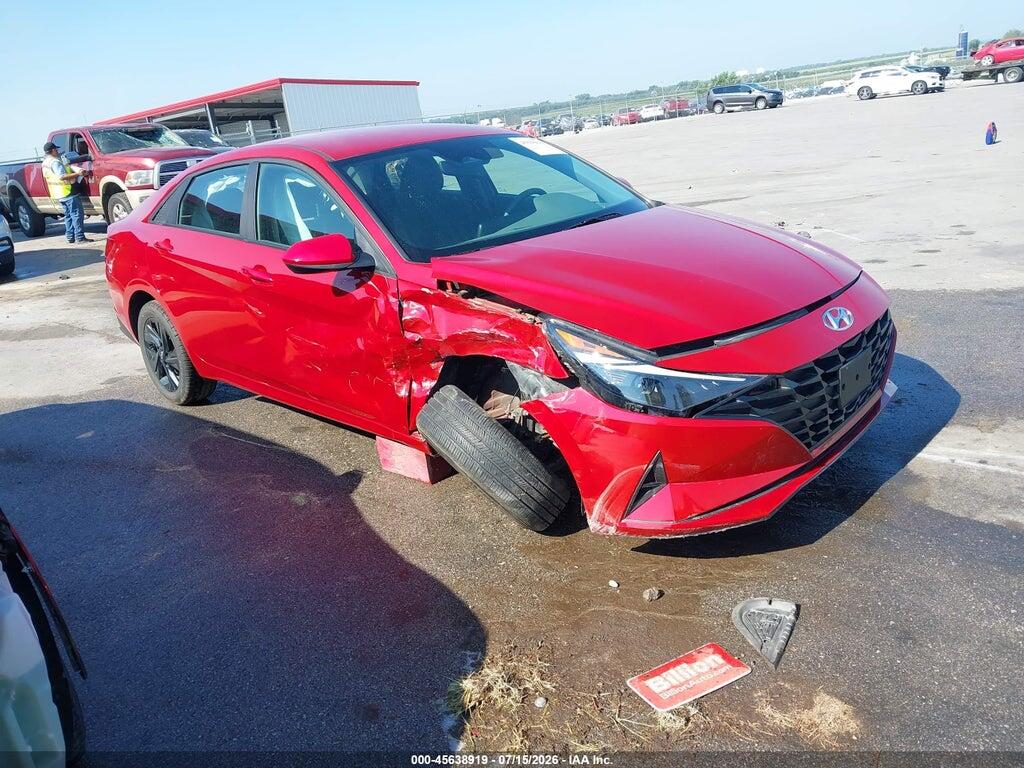 KMHLM4AJ6NU030888 2022 HYUNDAI ELANTRA HYBRID photo no. 1