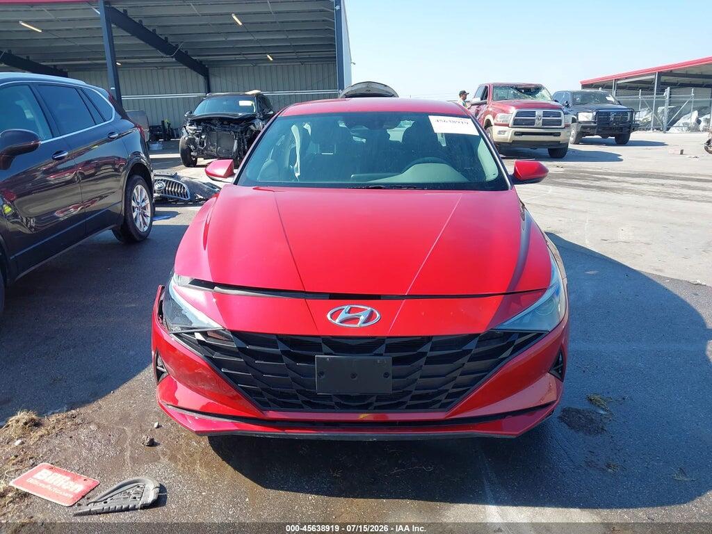 KMHLM4AJ6NU030888 2022 HYUNDAI ELANTRA HYBRID photo no. 12