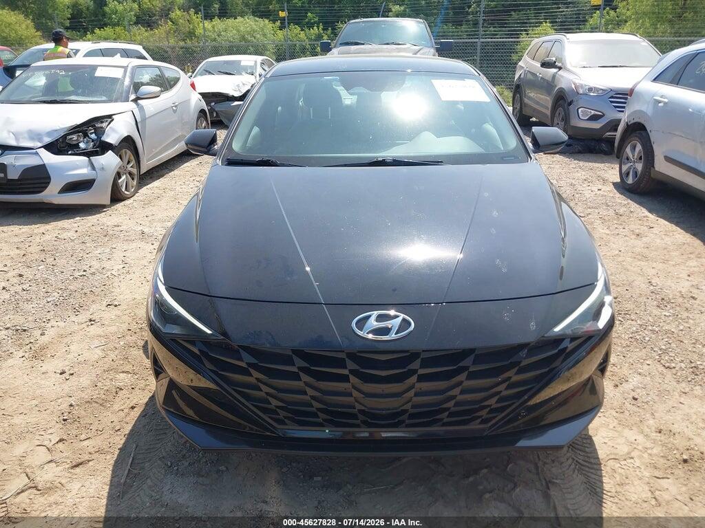 KMHLM4AJ9NU016788 2022 HYUNDAI ELANTRA HYBRID photo no. 12