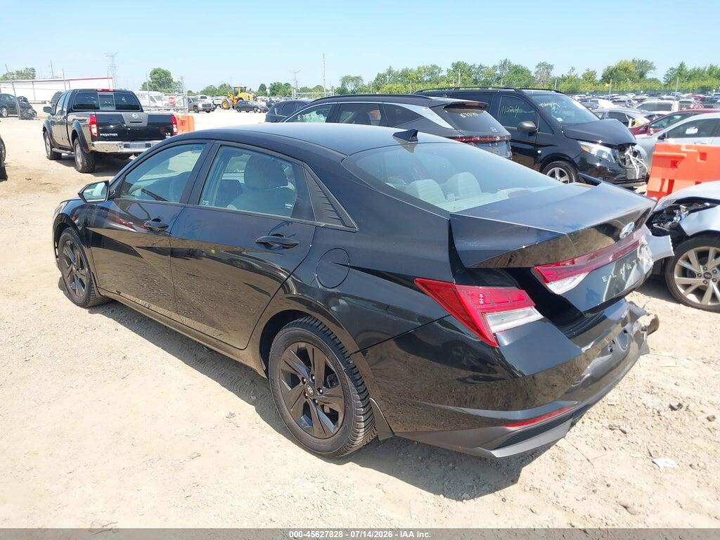 KMHLM4AJ9NU016788 2022 HYUNDAI ELANTRA HYBRID photo no. 3