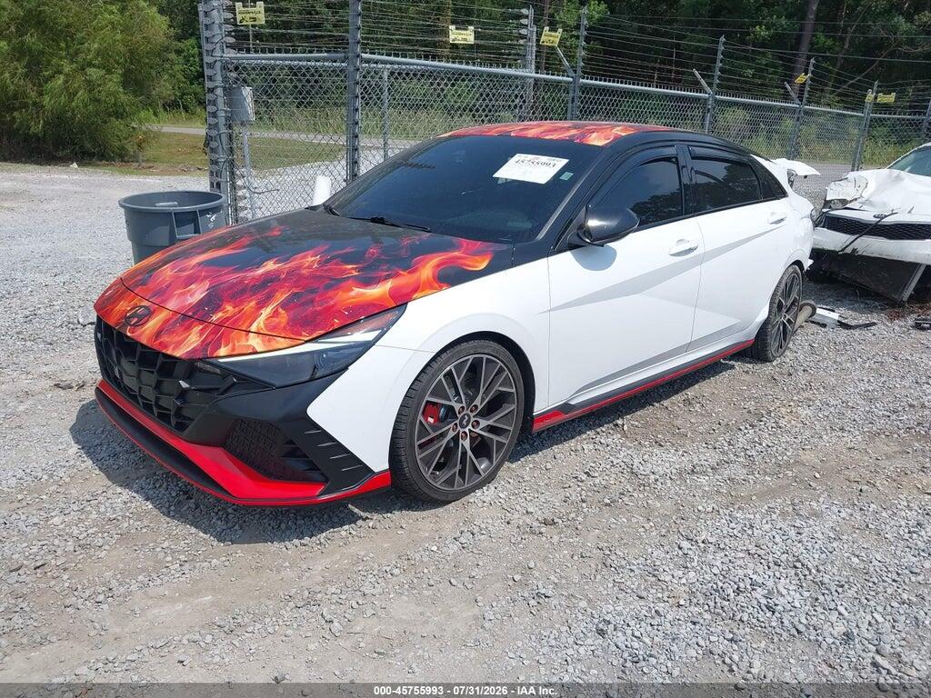 KMHLW4AK0NU007285 2022 HYUNDAI ELANTRA N photo no. 2