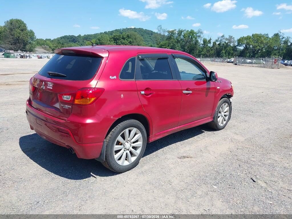 JA4AR4AU6BZ014819 2011 MITSUBISHI OUTLANDER SPORT photo no. 4