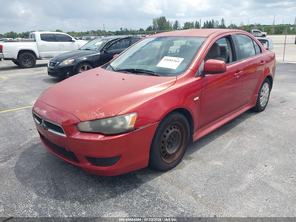 JA32U2FU2BU001437 2011 MITSUBISHI LANCER photo no. 2
