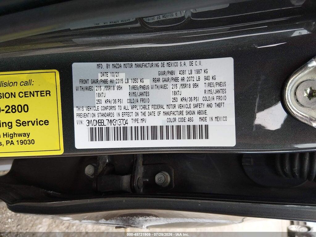 3MVDMBBL7MM313704 2021 MAZDA CX-30 photo no. 9