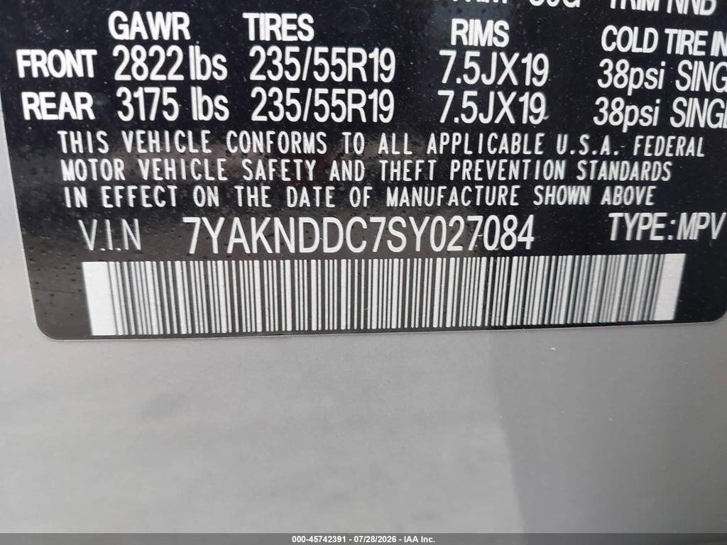 7YAKNDDC7SY027084 2025 HYUNDAI IONIQ 5 photo no. 9