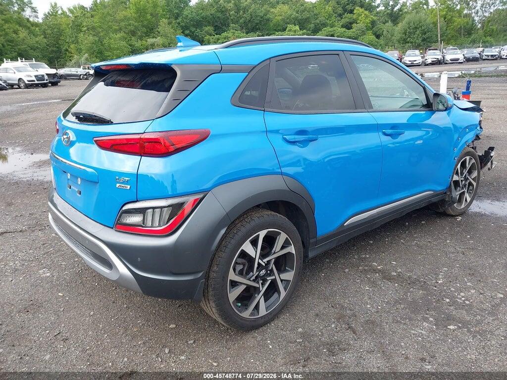 KM8K5CA30NU861713 2022 HYUNDAI KONA photo no. 4