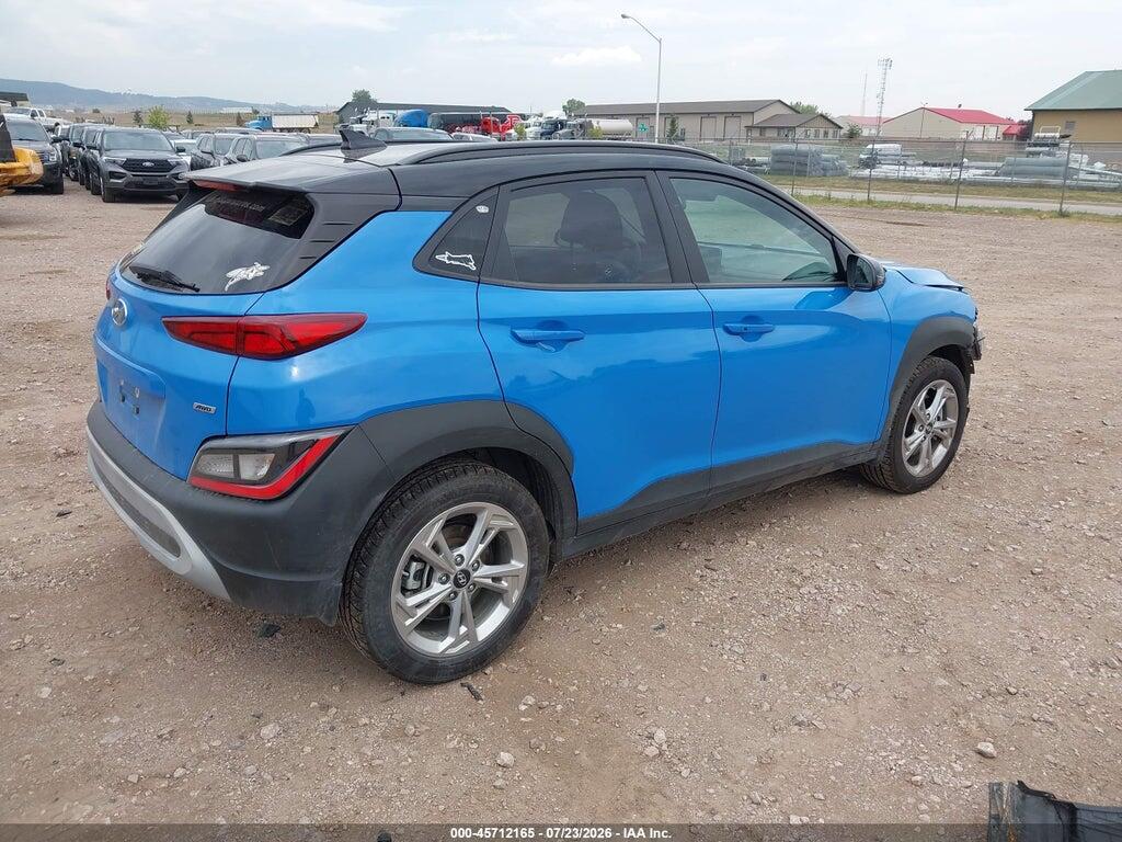 KM8K6CAB0NU880671 2022 HYUNDAI KONA photo no. 4