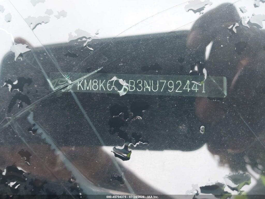 KM8K6CAB3NU792441 2022 HYUNDAI KONA photo no. 9