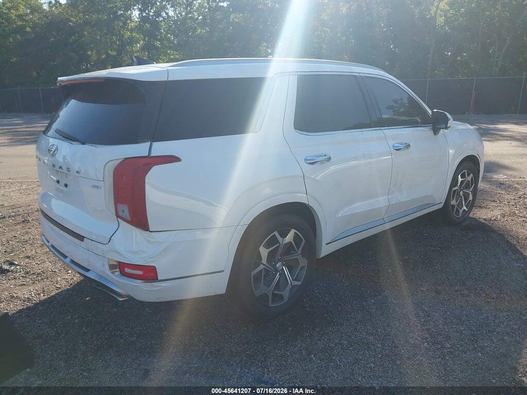 KM8R7DHE0NU396551 2022 HYUNDAI PALISADE photo no. 4