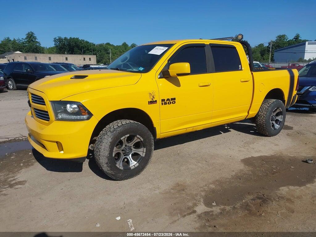 1C6RR7MTXGS306834 2016 RAM 1500 photo no. 2