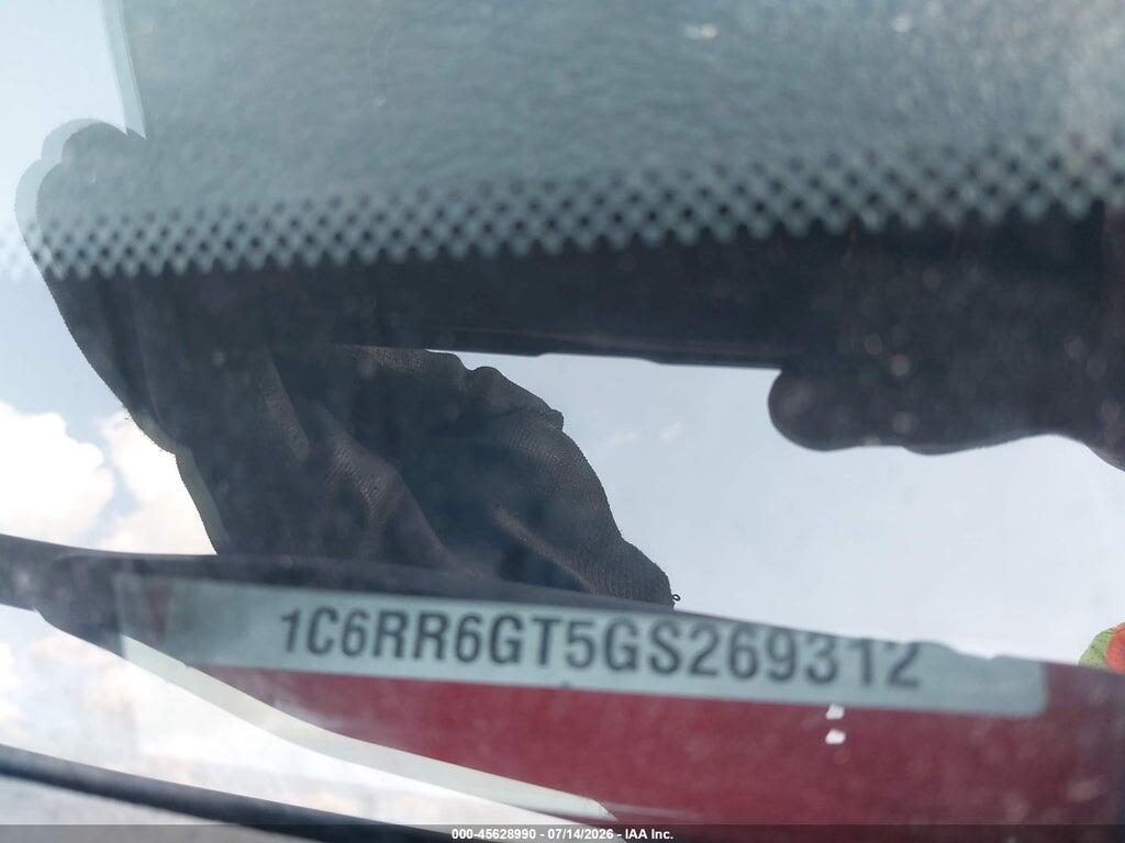 1C6RR6GT5GS269312 2016 RAM 1500 photo no. 9