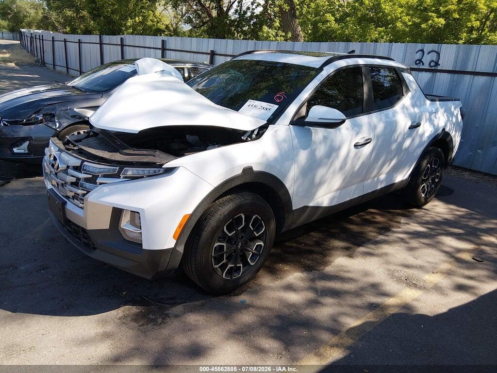 5NTJCDAE8NH003494 2022 HYUNDAI SANTA CRUZ photo no. 2