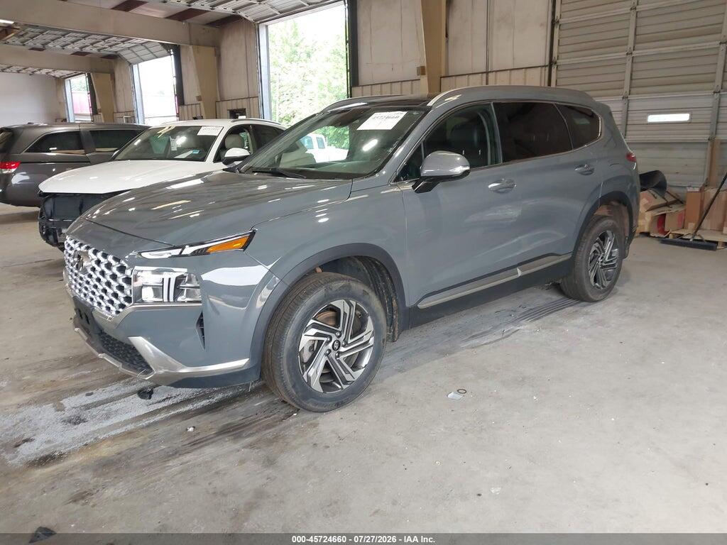 5NMS3DAJ2NH433227 2022 HYUNDAI SANTA FE photo no. 2