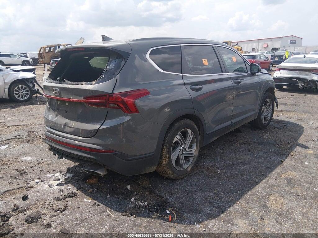 5NMS14AJ7NH373998 2022 HYUNDAI SANTA FE photo no. 4