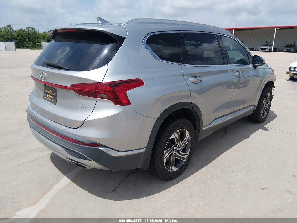 5NMS2DAJ4NH432597 2022 HYUNDAI SANTA FE photo no. 4