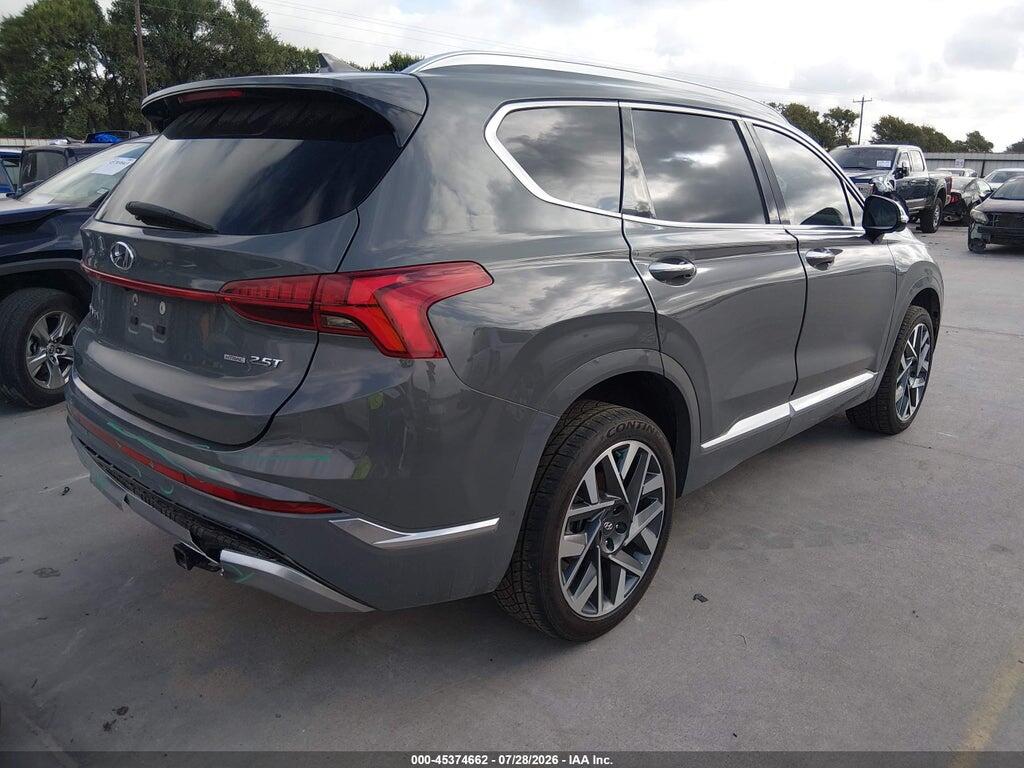 5NMS5DAL4NH420474 2022 HYUNDAI SANTA FE photo no. 4