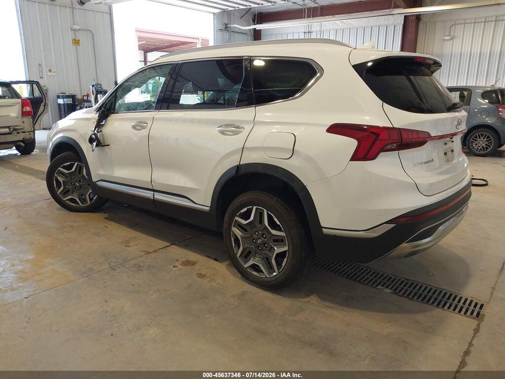 KM8S5DA14NU053935 2022 HYUNDAI SANTA FE HYBRID photo no. 3