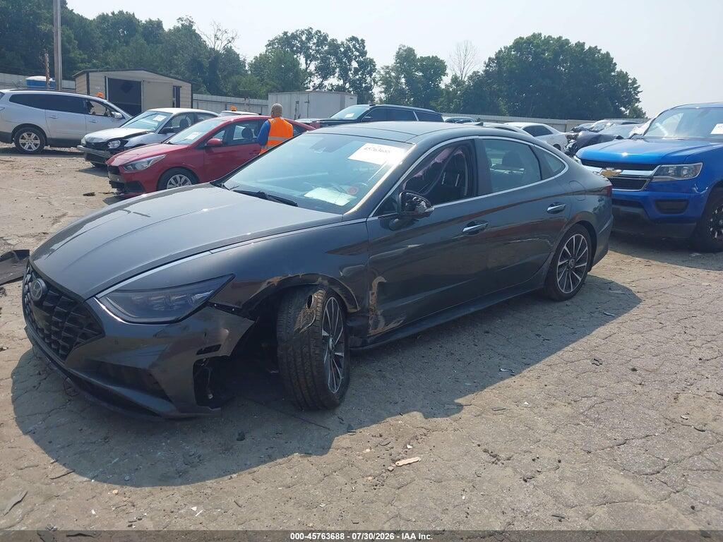 KMHL34J26NA230215 2022 HYUNDAI SONATA photo no. 2