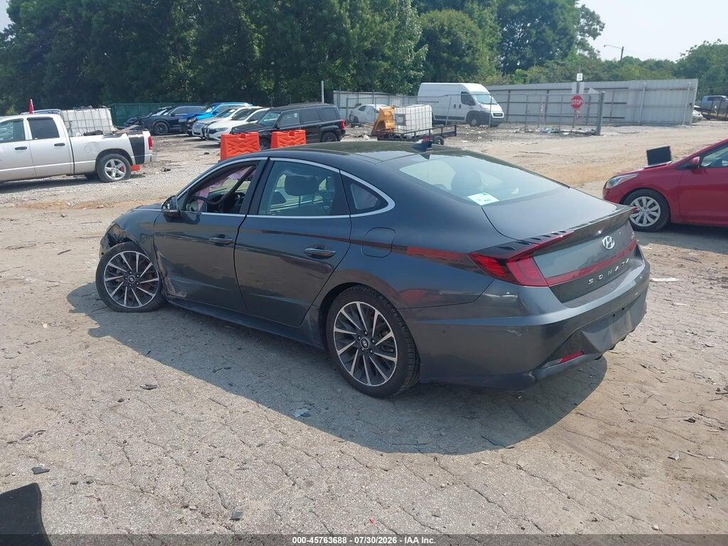KMHL34J26NA230215 2022 HYUNDAI SONATA photo no. 3